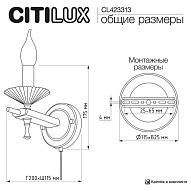 Бра Citilux KAPTOR CL423313 500_191_3092892